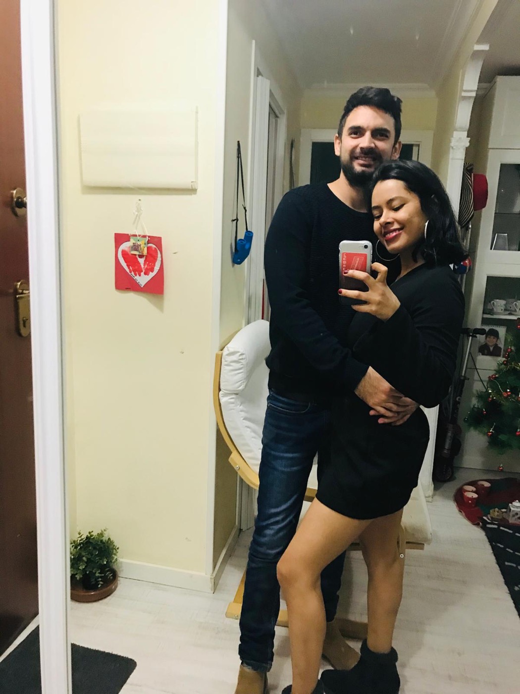 Jose y Cindy al comienzo de su historia
